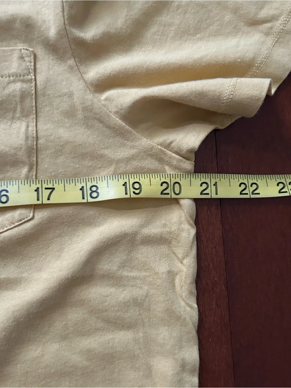J. Crew Slim Washed Short-Sleeve T-Shirt Yellow Men's L Cotton Casual Basics